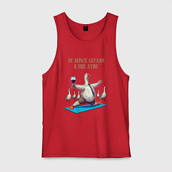 Мужская майка Не верьте слухам - я ещё хуже