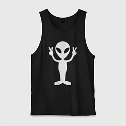 Мужская майка Peace alien