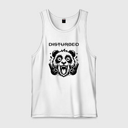 Мужская майка Disturbed - rock panda