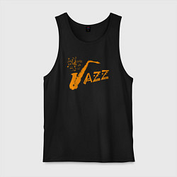 Мужская майка Jazz sax