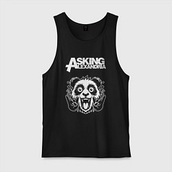 Мужская майка Asking Alexandria rock panda