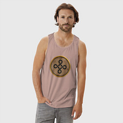 Майка мужская хлопок Мятежники-варвары Rome: Total War, цвет: пыльно-розовый — фото 2