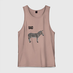 Мужская майка Bad ass плохой дикий осел