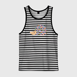 Мужская майка Милый ёж