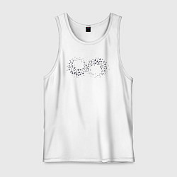 Мужская майка Бесконечность птиц