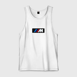 Мужская майка BMW logo sport steel