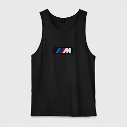 Мужская майка BMW logo sport steel