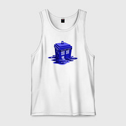 Мужская майка Tardis ink