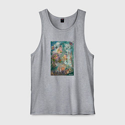 Мужская майка Позитивная Абстрактная Картина