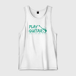 Мужская майка Игра на гитаре