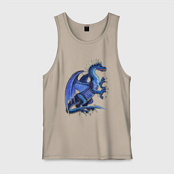 Мужская майка Azure dragon