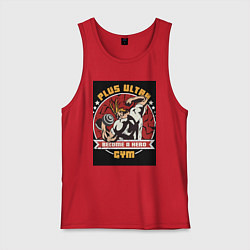 Мужская майка Моя геройская академия Всемогущий зал