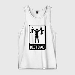 Мужская майка Best dad