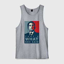 Мужская майка Thats what she said - the office
