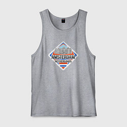 Мужская майка Амстердам Нидерланды