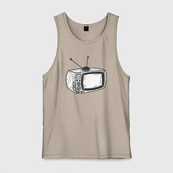 Мужская майка Retro TV
