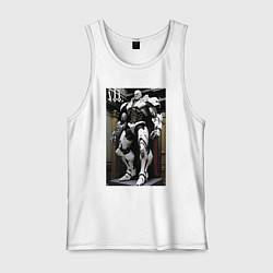 Мужская майка Ленин киборг - нейросеть