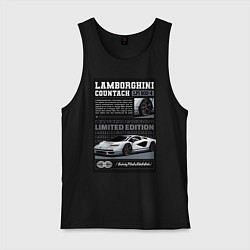 Мужская майка Lamborghini countach