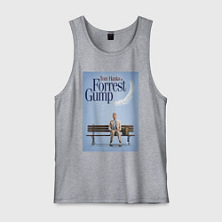 Мужская майка Forrest Gump - Tom is on the bench