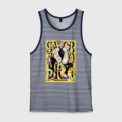 Мужская майка Модный Годжо - Магическая битва