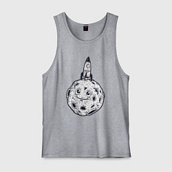 Мужская майка Добрая Луна