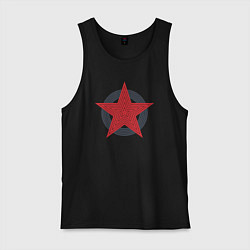 Мужская майка Red star symbol