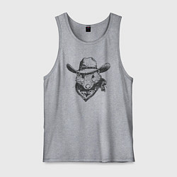 Мужская майка Опоссум ковбой