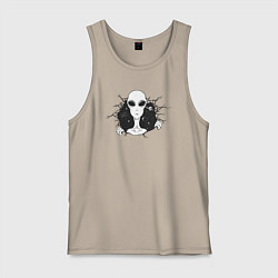 Мужская майка Гуманоид