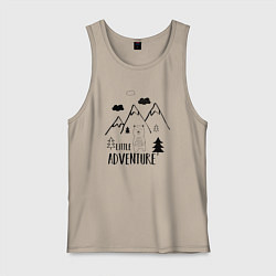Мужская майка Маленькое приключение