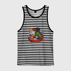 Мужская майка Мудрость и Печаль - Сэр Троглодит