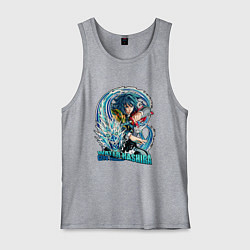 Мужская майка Клинок рассекающий демонов Гиа Тамиока водяной сто