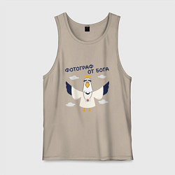 Мужская майка Орел фотограф от бога