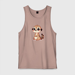 Мужская майка Милый сурикат