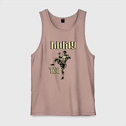 Мужская майка Крутой боец муай тай