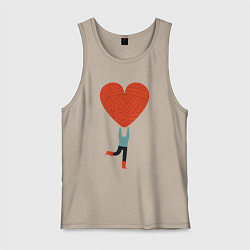 Мужская майка Большая любовь