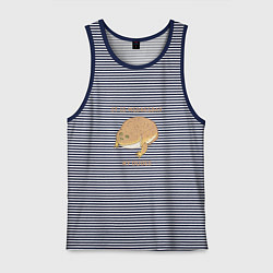 Мужская майка Жаба из мема среда мои чуваки