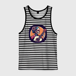 Мужская майка Мёртвая гитаристка