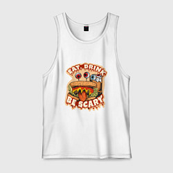 Мужская майка Cтрашный бургер