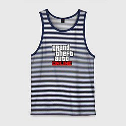 Мужская майка GTA online logo game