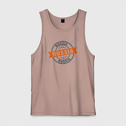 Мужская майка Печать Россия