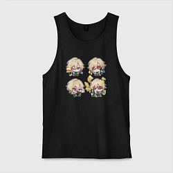 Мужская майка Авантюрин стикеры