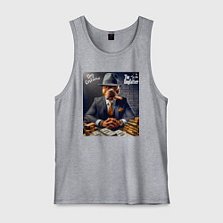 Мужская майка Dog Corleone - ai art fantasy