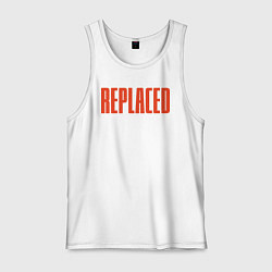 Мужская майка Replaced logo