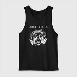 Мужская майка Architects rock dog