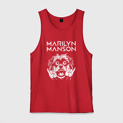 Мужская майка Marilyn Manson rock dog