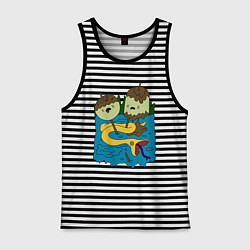 Мужская майка Футболка Принцессы Жвачка