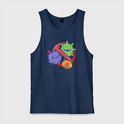 Мужская майка Нет вирусам