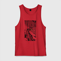 Мужская майка Оранжевоглазая яндере