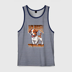 Мужская майка Собака Джек-рассел-терьер