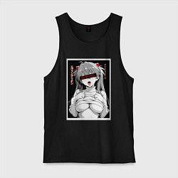 Мужская майка Sexy Asuka Langley - Evangelion